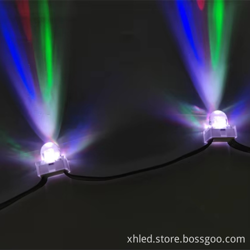 Intelligent Color LED Advertising Light String with Anchor Point